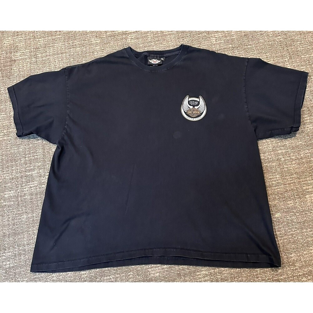 Harley Davidson Motorcycles 105th Anniversary 1903-2008 T-shirt Size 3XL